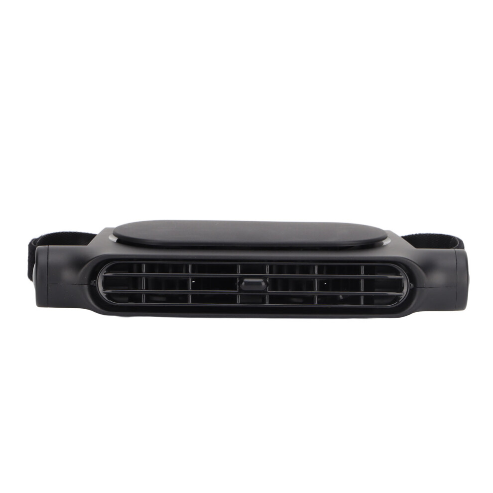 Usb Backseat Car Fan 3 Wind Speeds Powerful Recirculating Air Low Noise Car Cooling Fan For Backseat Suv Rv Black 8761313791147