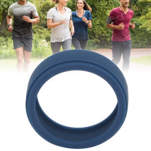 Smart Ring Cover Soft Skin Friendly Elastic Scratch Proof Silicone Ring Protector for Men Women Dark Blue M for Size 11 12 13