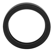 Smart Ring Cover Soft Skin Friendly Elastic Scratch Proof Silicone Ring Protector for Men Women Black S for Size 6 7 8 9 10