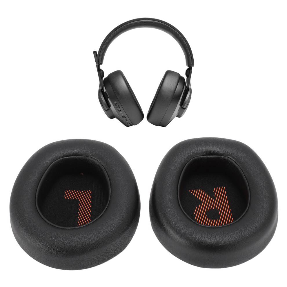 2Pcs Headphone Ear Pads High Density Sponge Protein Leather Earphone Cushions Replacement Headset Covers 8341313795392