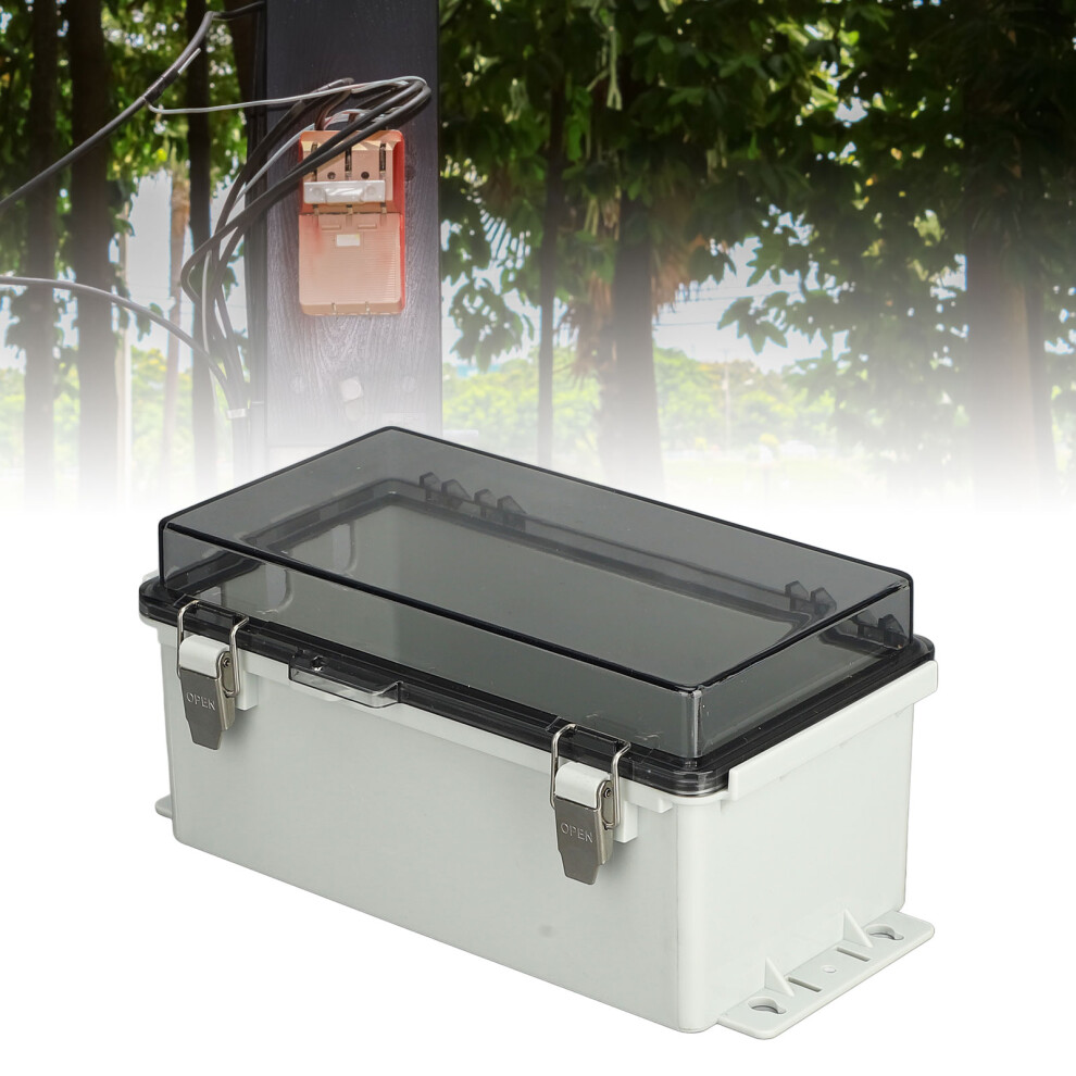 Waterproof Outdoor Project Junction Box Abs Plastic Ip66 Dustproof Enclosure Power Electrical Box Clear 9471313795982
