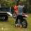 VOUNOT Heavy Duty Ramp with Hook Safety Straps 400kg Max Loading 2