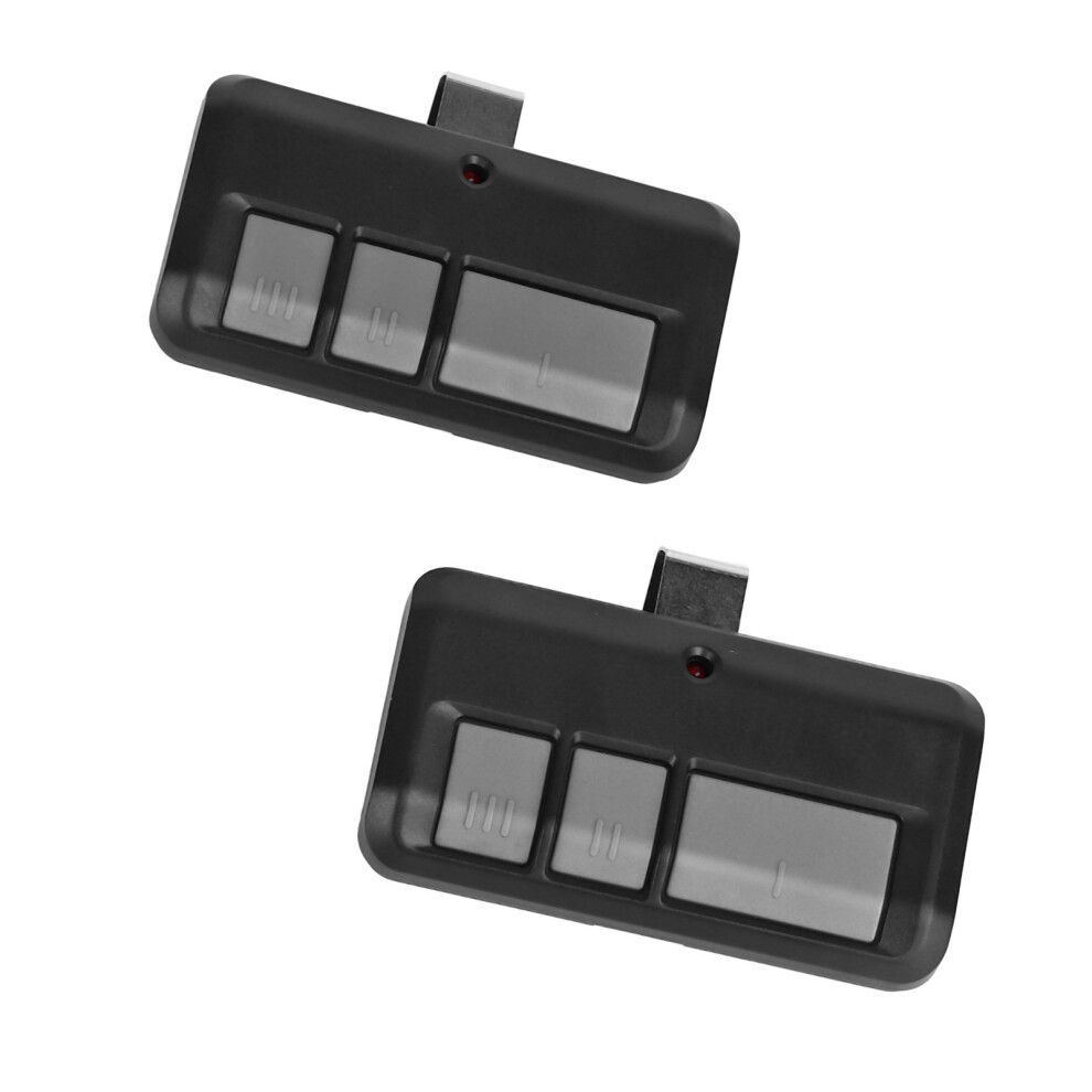 2 Pack Garage Door Opener With Clips 3 Buttons Remote Controller For Chamberlain Replacement For 893Max 891Lm 371 971 8771313800787