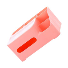 Rosa Taschentuchbox 10,6x24,5x17,5 Aufbewahrung
