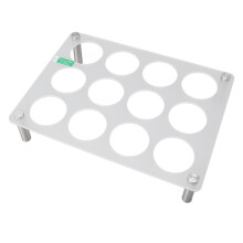 Transparenter Schubladen-Organizer, 12 Stück, 17,56  24  4,6  5,46 cm