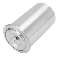 Fleischpressekocher aus Edelstahl, 10 18 11,5 cm, Silber