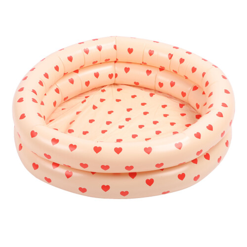 Runder Pool mit rosa Herz-Muster 87 cm/34,3 in 2 Kinder 2
