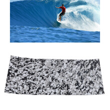 Surfing Board Grip Pad Anti Slip DIY Trimmable EVA Foam Wave Riding Board Traction Pad for Surfboard Black Camouflage