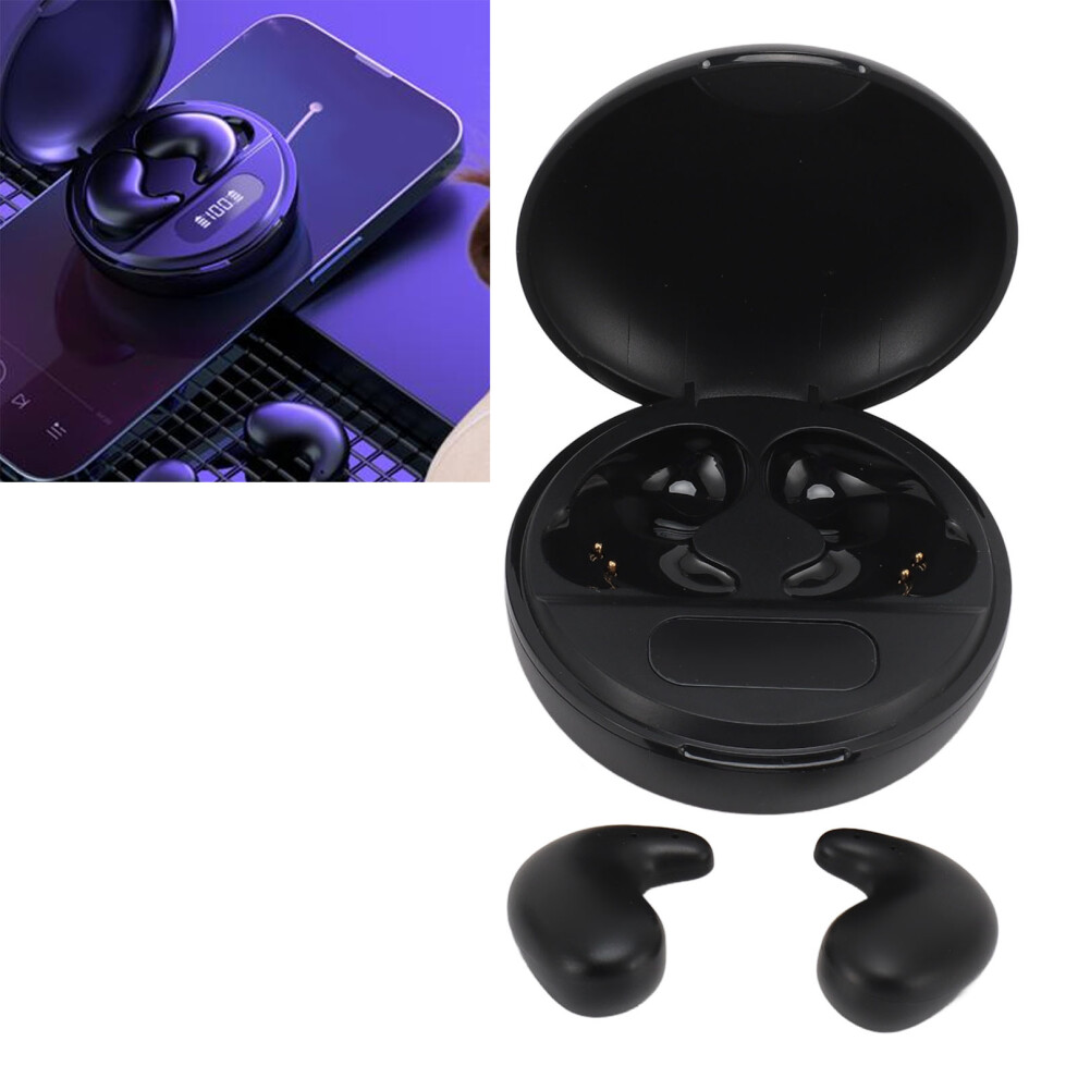 Wireless Earbud Bt Earbud 5.3 Miniature Sleep Earpiece For Side Sleepers With Small Ear Canals Women Men Work Driving Running Earbuds Black 5061313804032