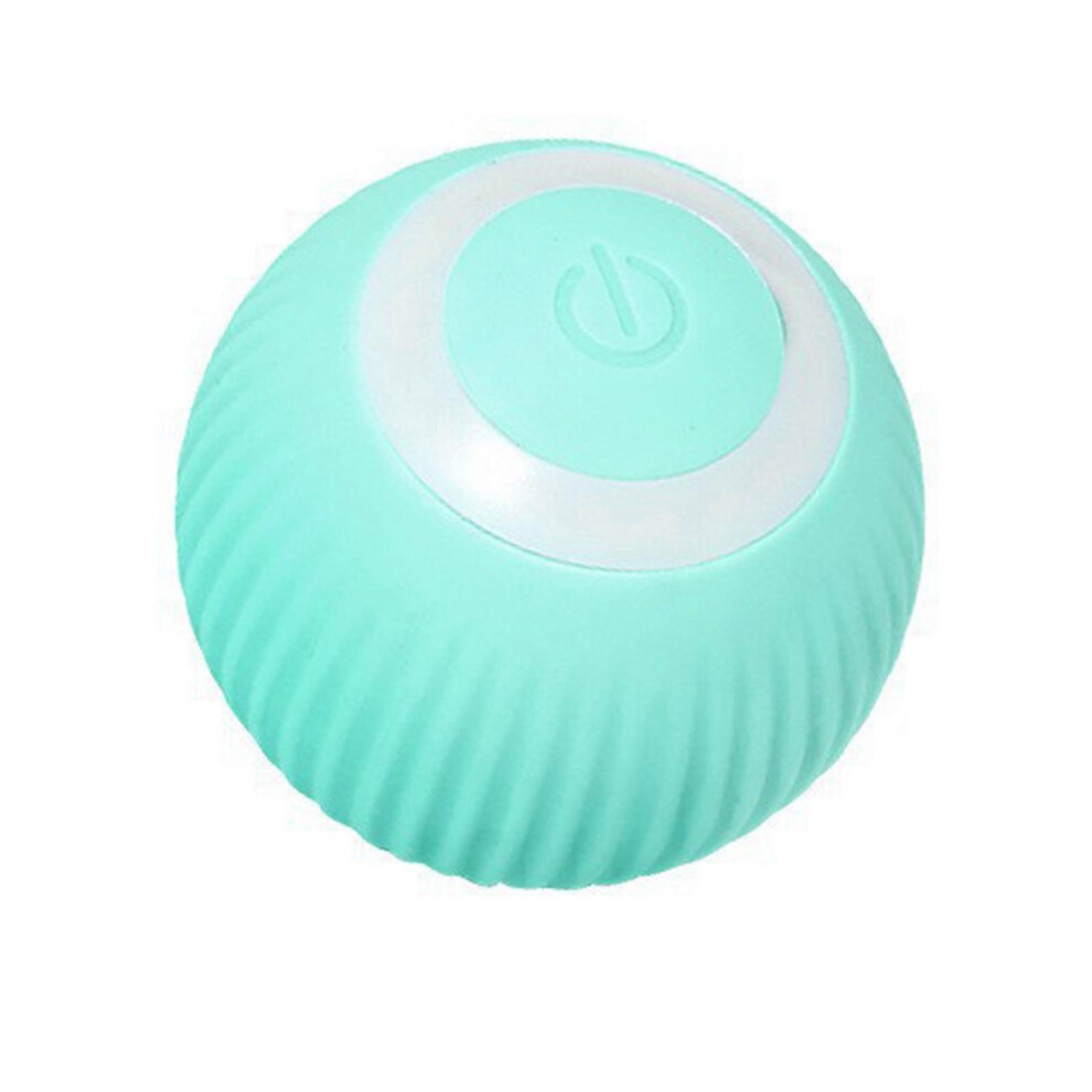 (Blue, One Size) Self Rolling Cats Toy Balls For Cats Teasing Dog Chasing Hunting Toy Interaction Small Cats Exercise Boredom Cats Gifts Blue 7683012674341