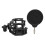 U87 Mikrofon verstellbare Schockhalterung Filter 24 mm 2