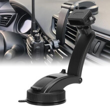 Schwarzer UV5R-Windschutzscheibenhalter 2-Wege Walkie-Talkie-Halter