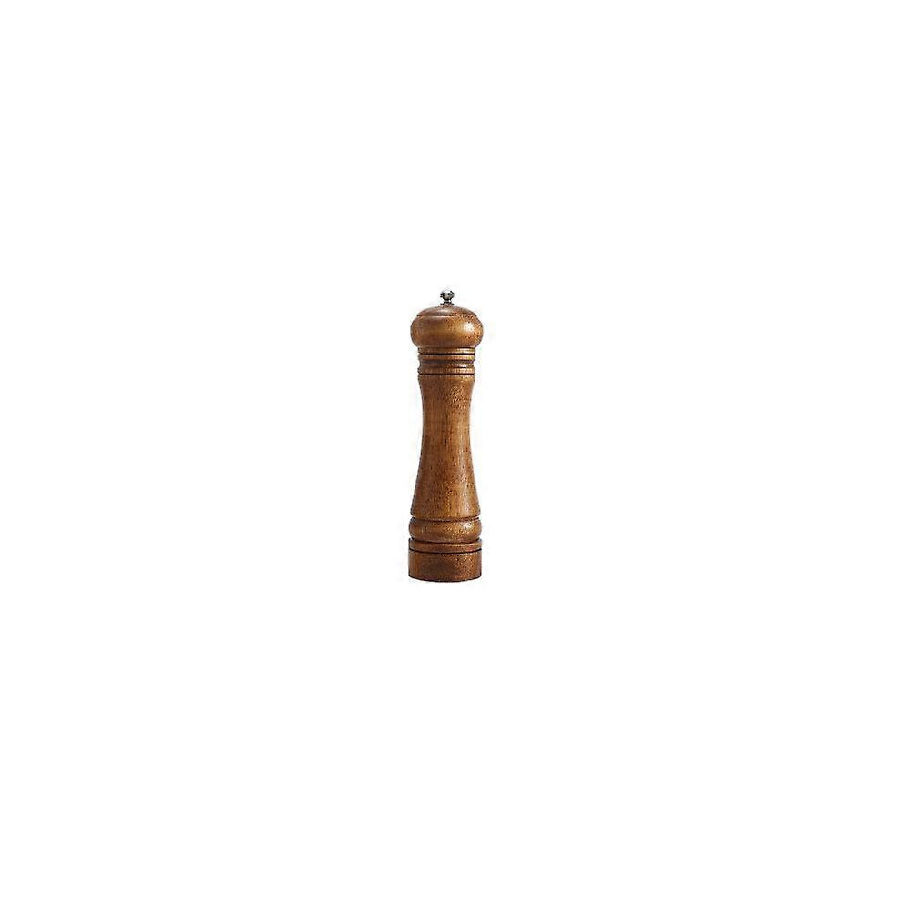 (As show, One size) Pepper Mill, Pepper, Salt and Pepper Mills, Pepper Grinder, Solid Wood Grinder with 8 Inch Adjustable Ceramic Grinder
