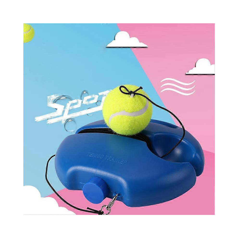 (As show, One size) Tennis Trainer Rebound Ball, Solo Tennis Training Equipment For Self-Training, Portable Tennis Training Tool, Tennis Rebound Kit,