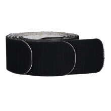 3er Set Tennis-Schlägerkopfband 37 mm x 450 mm, 68 g, Schwarz