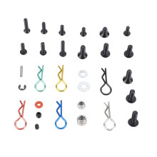 RC-Schraubensatz Pro Metall-Set M3/M4 8-16mm, 6 Farben