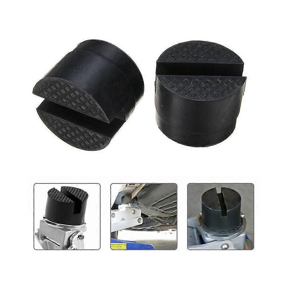 (As show, One size) 2 Pack Rubber Buffer Block, Hydraulic Jack, Automobile Cushion, Automobile Jack, Automobile Jack, Automobile Jack, Automobile Lift