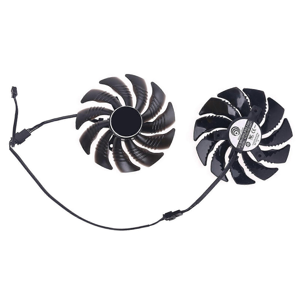 (Ä¸Å¥, One Size) 88Mm Pld09210s12hh 4Pin Cooling Fan For Gigabyte Geforce Gtx 1660 1660Ti Graphics Card Cooler Fan 7683012648939