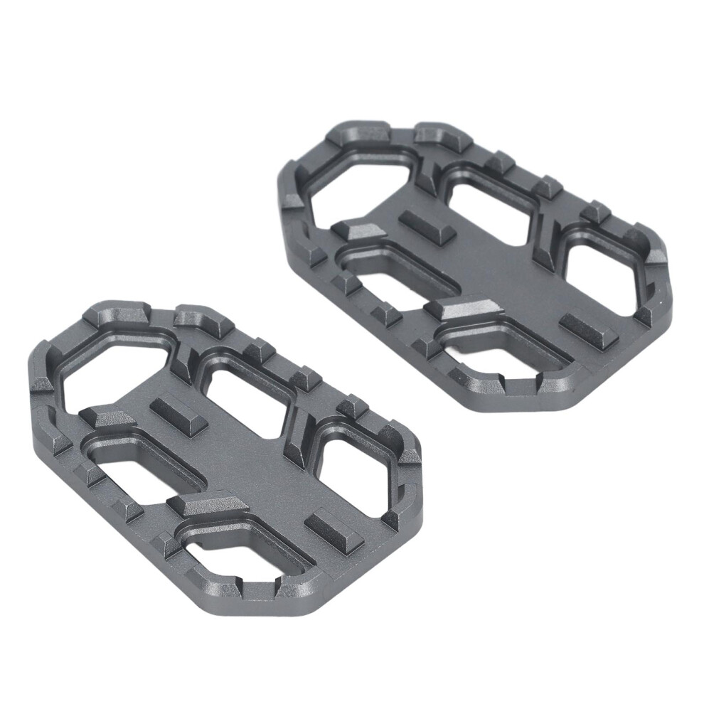 1 Pair Motorcycle Foot Pegs Anti Slip Cnc Aluminum Alloy Motorbike Footrest For Versys X300 650 1000 Gray 9431313808068