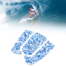 3pcs Surfboard Traction Pads Surf Nonslip Grip Pads Surfboard Accessories Side Non Perforated Mats