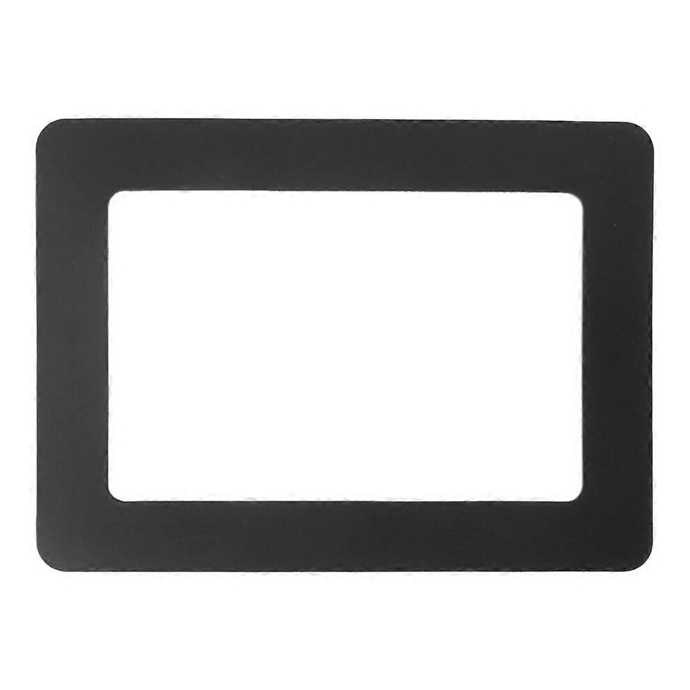 (Yellow, One Size) Diy Colorful Magnetic Picture Frames Fridge Refrigerator Magnet Photoframe Black 7683012651649