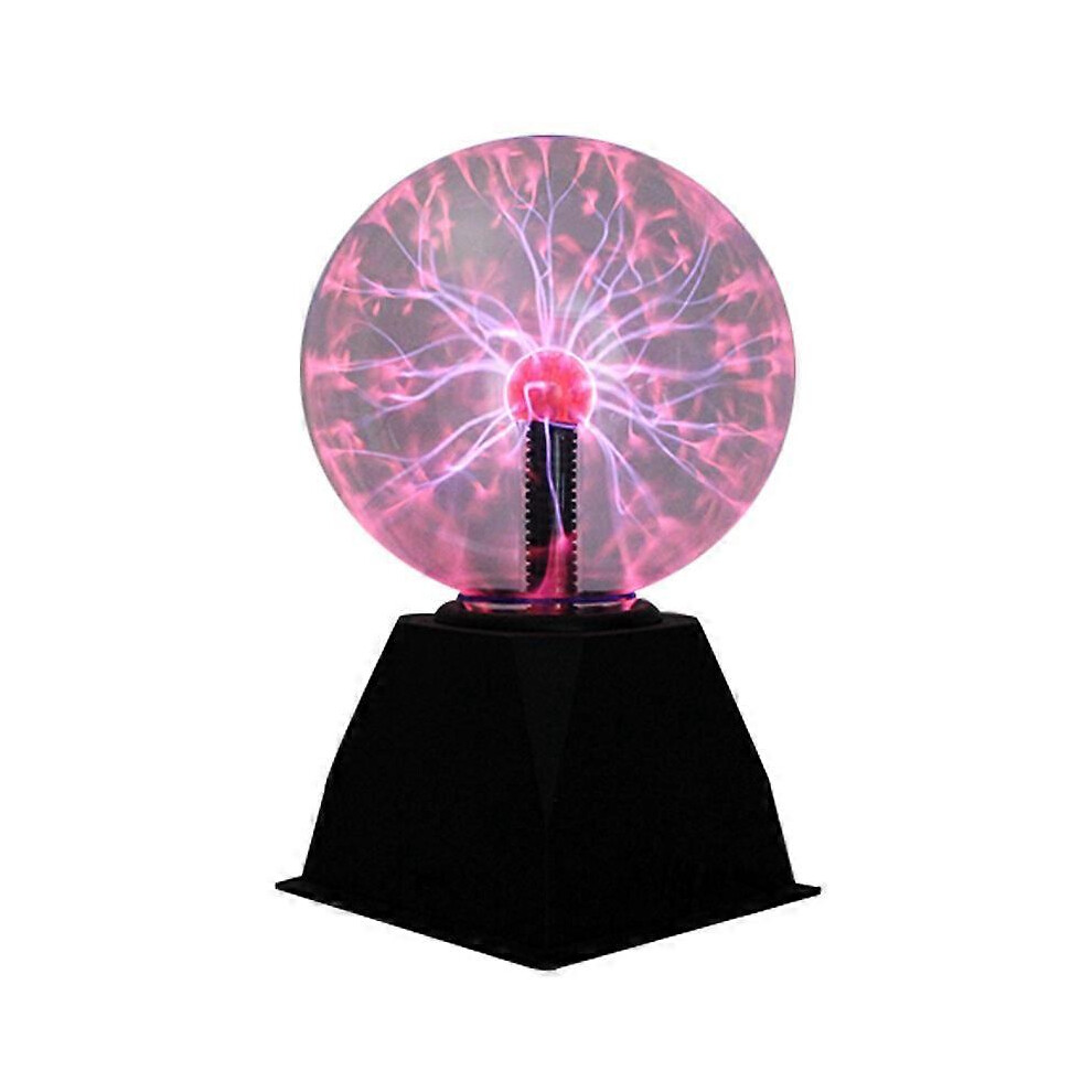 (As show, One size) (14cm) Plasma Ball Light Touch Sensitive Novelty Nebula Magic Ball Toy for Kids - USB and Battery Powered