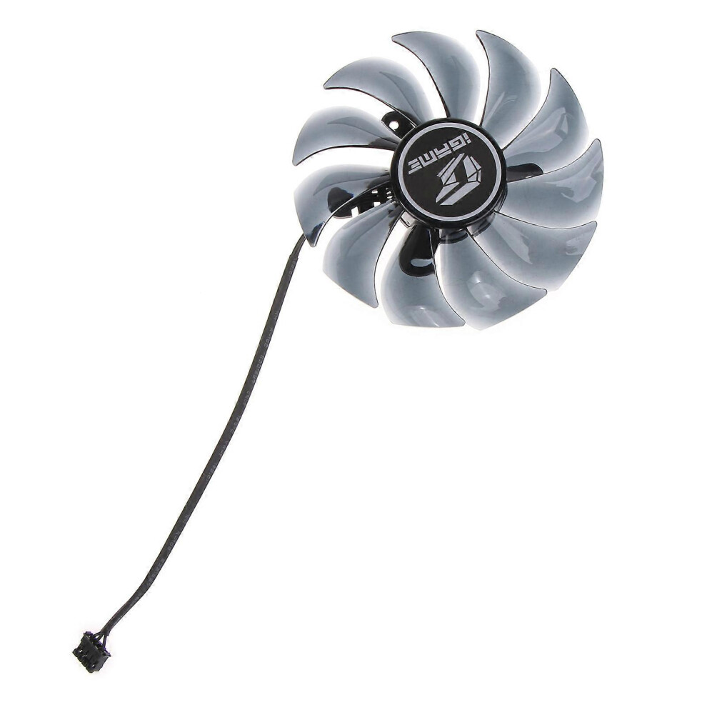 (A, One Size) 89/75Mm Cooler Fan 4Pin 12V Vga Fan Graphics Card Fan For Colorful Rtx 2060 2070 2080 2080Ti 1660Ti 1660 Ad Cooler 7683012654800
