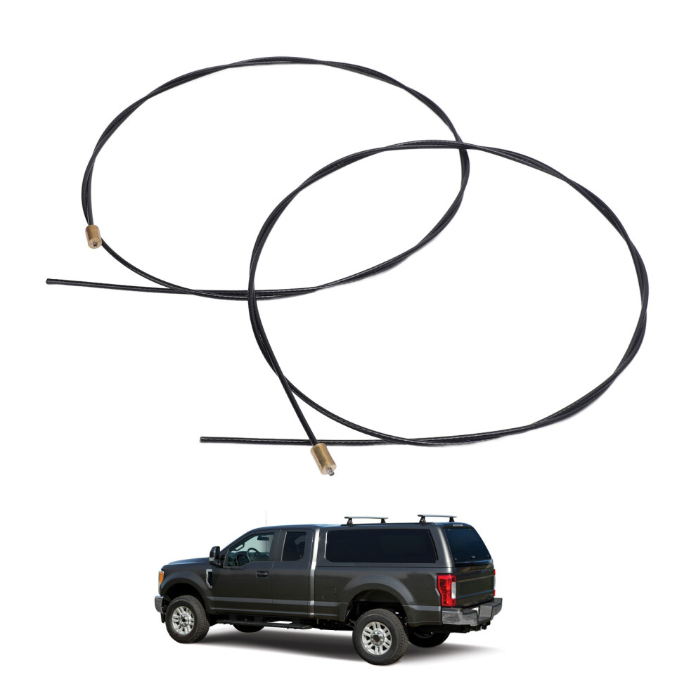 2 Pcs 36 Inch Rotary Latch Cables 92579 Truck Cap Door Latch Cable For Leer 100XL 100Xr 100Xq Century 4651313810310