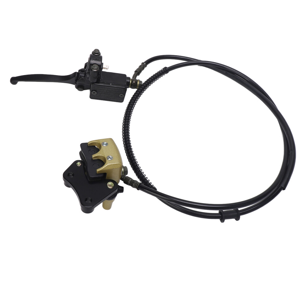 Front Disc Brake Master Cylinder Caliper with Brake Pad Assembly for Chinese 50cc 70cc 90cc 110cc 125cc Dirt Bike Pit Bike-image-OPC-PHQCRPD-NEW