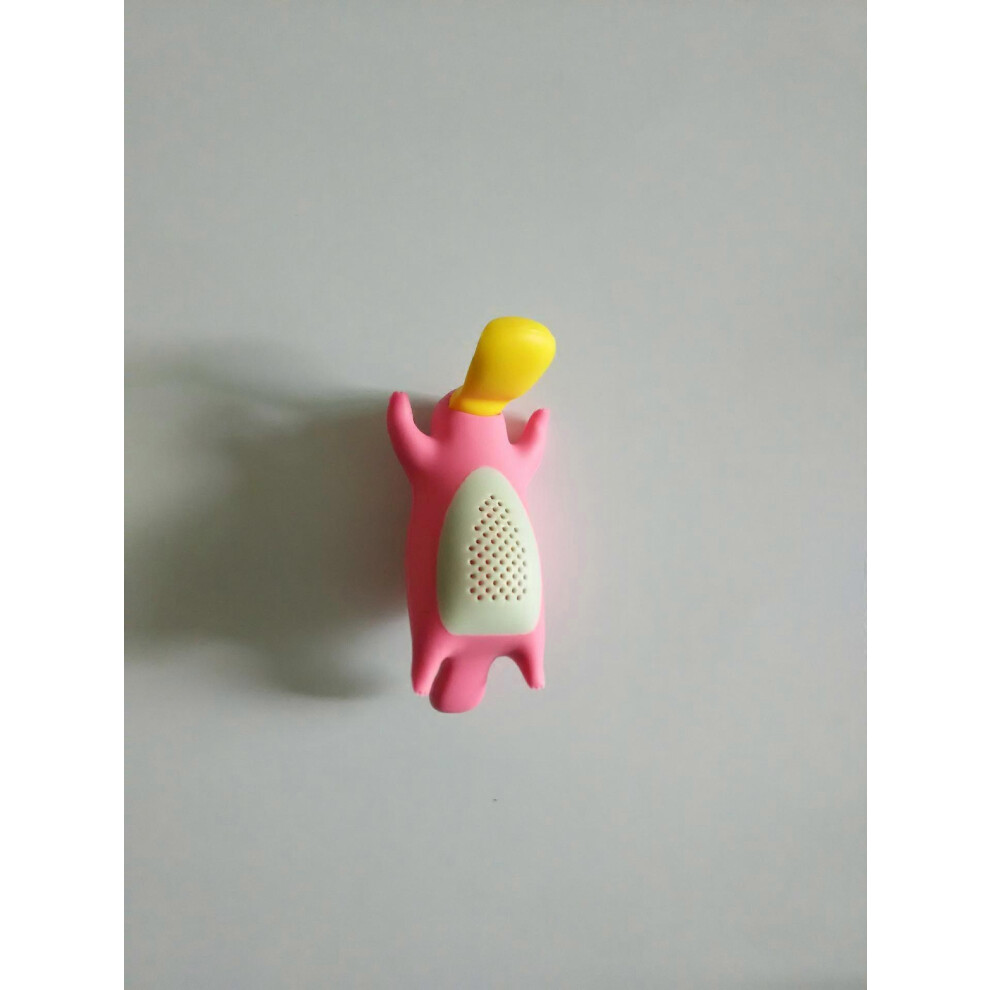 (As show, One size) Red Rose Creative Duck Tea Infuser