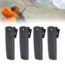 4 Stück schwarzer Gürtelclip für HX400 VX290 SBR-29LI
