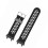 Weiches Silikonband A2212 232,20,5 cm Schwarz/Grau 14