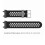 Weiches Silikonband A2212 232,20,5 cm Schwarz/Grau 2