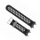 Weiches Silikonband A2212 232,20,5 cm Schwarz/Grau 12