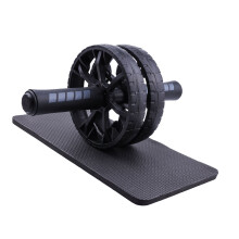 Rutschfeste tragbare AB-Radrolle mit Knieschutz für Home Gym Fitness