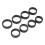 8 Stück Smart-Ring-Größenmess-Set, 6-13 Kunststoffringe 12