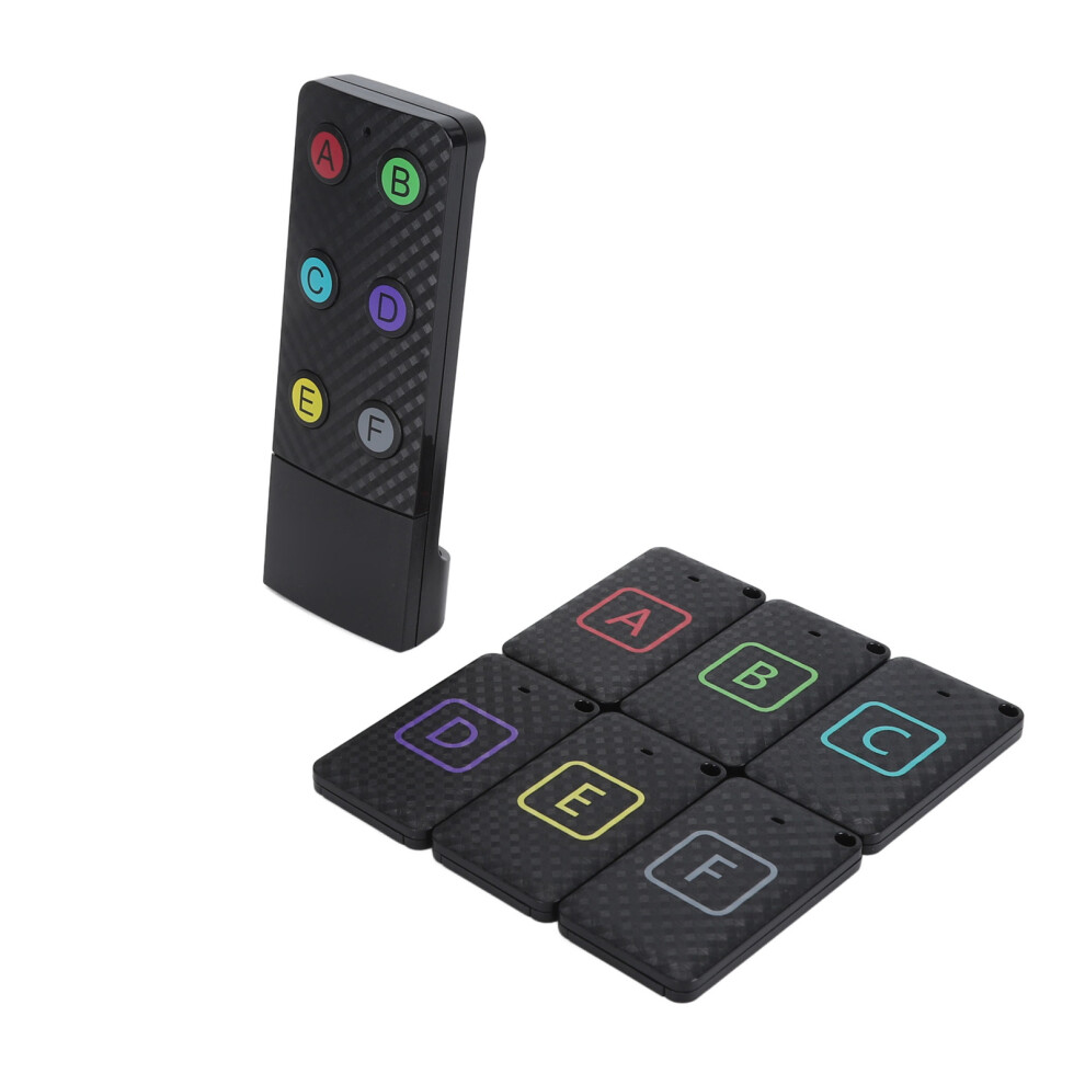 Key Finder Wireless Loud Sound 15Â30M 433.92Mhz Key Locator With 1 Transmitter 6 Receiver For Tv Remote Control Mobile Phone Wallet 8721313819043
