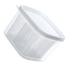 Frühlingszwiebel-Crisper 125 g PP Transparent 128  115  90 mm