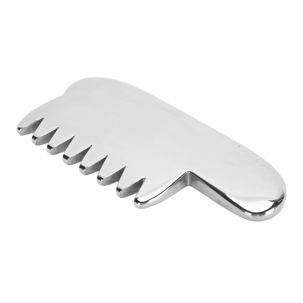 Body Massage Scraping Board Comb Shaped Cold Hot Compress Reduce Fatigue Terahertz Guasha Plate for Face Neck Leg