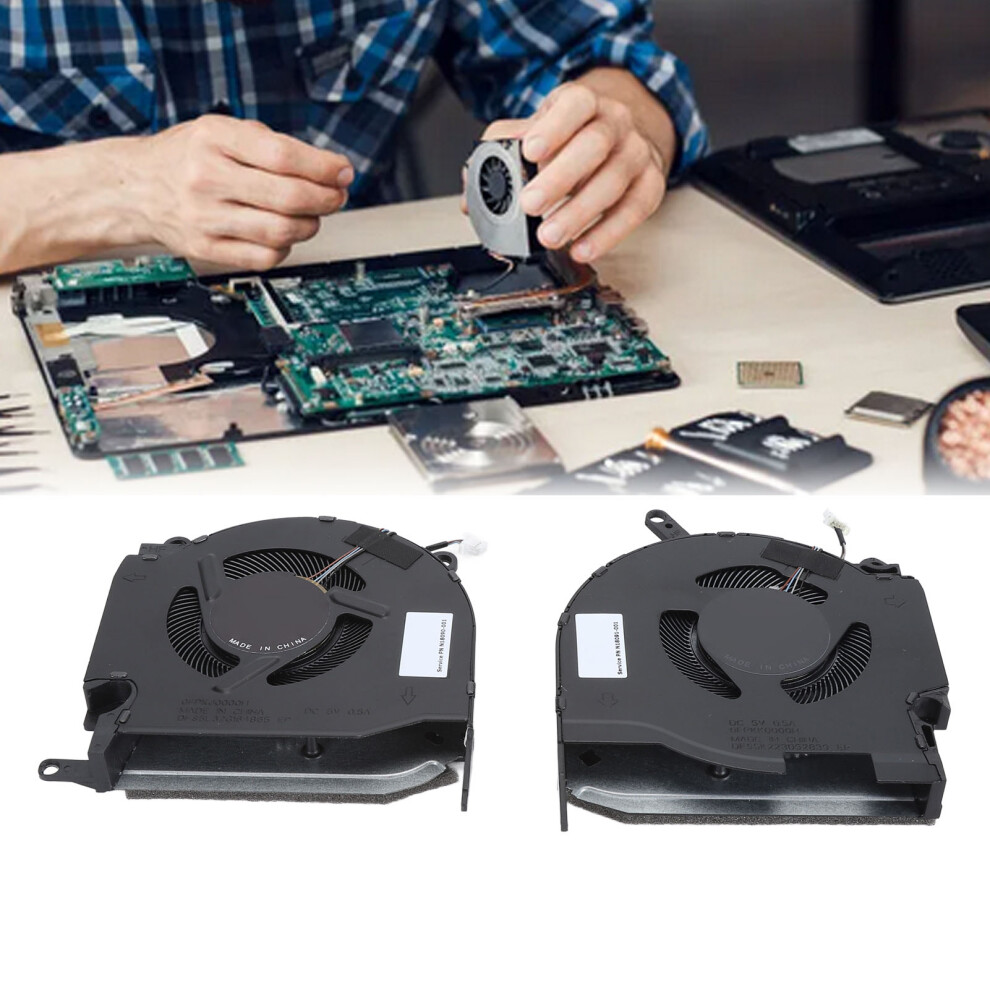 Replacement Cooling Fan For Hp Omen 16ÂK 16ÂN 16ÂK0013dx 16ÂK0023dx Laptop Cooling Fan Assembly Cpu And Gpu Cooling Fan 8281313821267