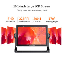 FEELWORLD LUT11H 10.1 Inch DSLR Camera Field Monitor Daylight Viewable Director Video Monitor 2000nits Ultra Bright HDR Monitoring 4K HDMI