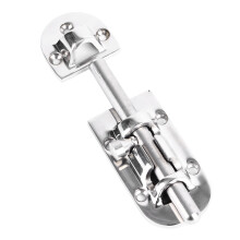 Türverriegelung 110x38 mm 316er Edelstahl Silber