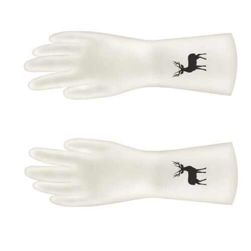 Verdickte Spülhandschuhe, rutschfestes Gummi, M