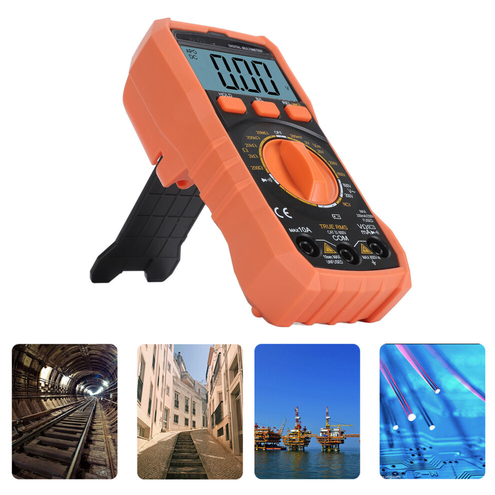 Digital Multimeter Ncv Voltage Detection 200Uf Capacitance Measurement Lcd Backlit Display Multi Tester With Flashlight 3171313825462