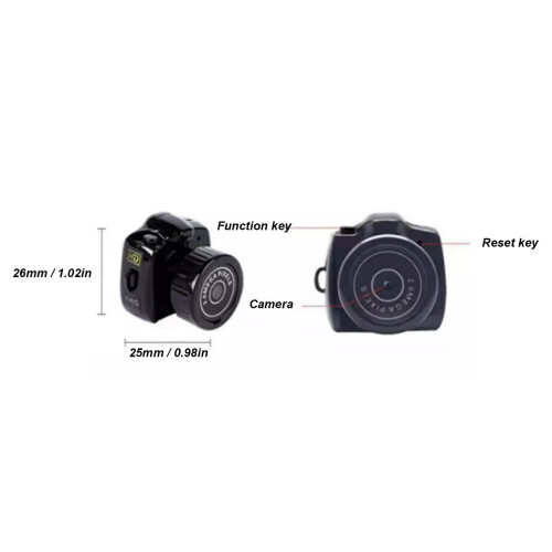 Micro Mini DV DVR-Kamera 0,98 Zoll, 32 GB, 640x480 1