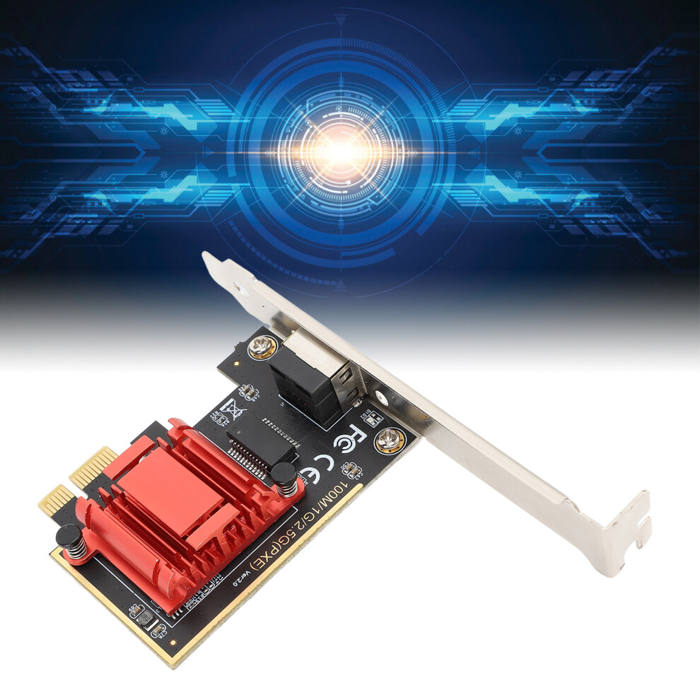 2.5G Gigabit Pci Express Ethernet Network Interface Card Pcie Network Adapter 10 100 1000 25000 Mbps Rj45 Network Lan Card 7611313825650