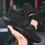 Stoßdämpfende Barfußschuhe Schwarz Größe 44 4