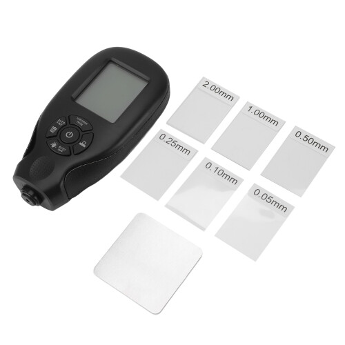 Digitales Beschichtungsdickenmessgerät 0-1,8 mm Schwarz ABS 1