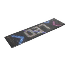 LED Car Sign Professional 13.7x4.0inch Thin Waterproof Scrolling Programmable Flexible LED Matrix Panel for Car Party