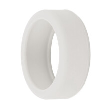 Silicone Ring Cover Universal Elastic Protective Case Silicone Smart Health Ring Protector for Working Out Grey for Size 11 12 13